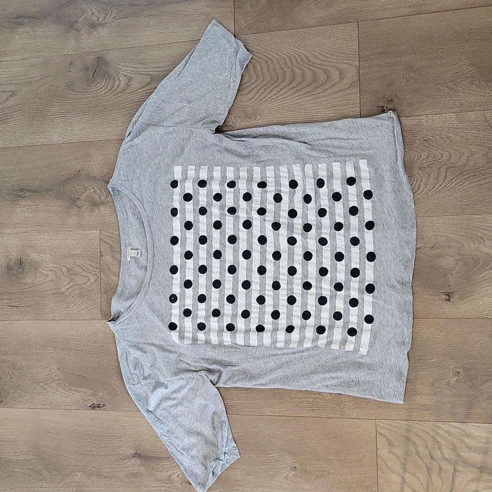 J.Crew polka dot tshirt